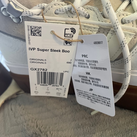 Ivy Park X Adidas White Super Sleek Boot - Picture 7 of 14